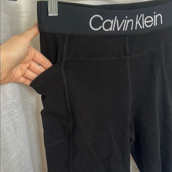 Calvin Klein Black Biker Shorts - Picture 3 of 7